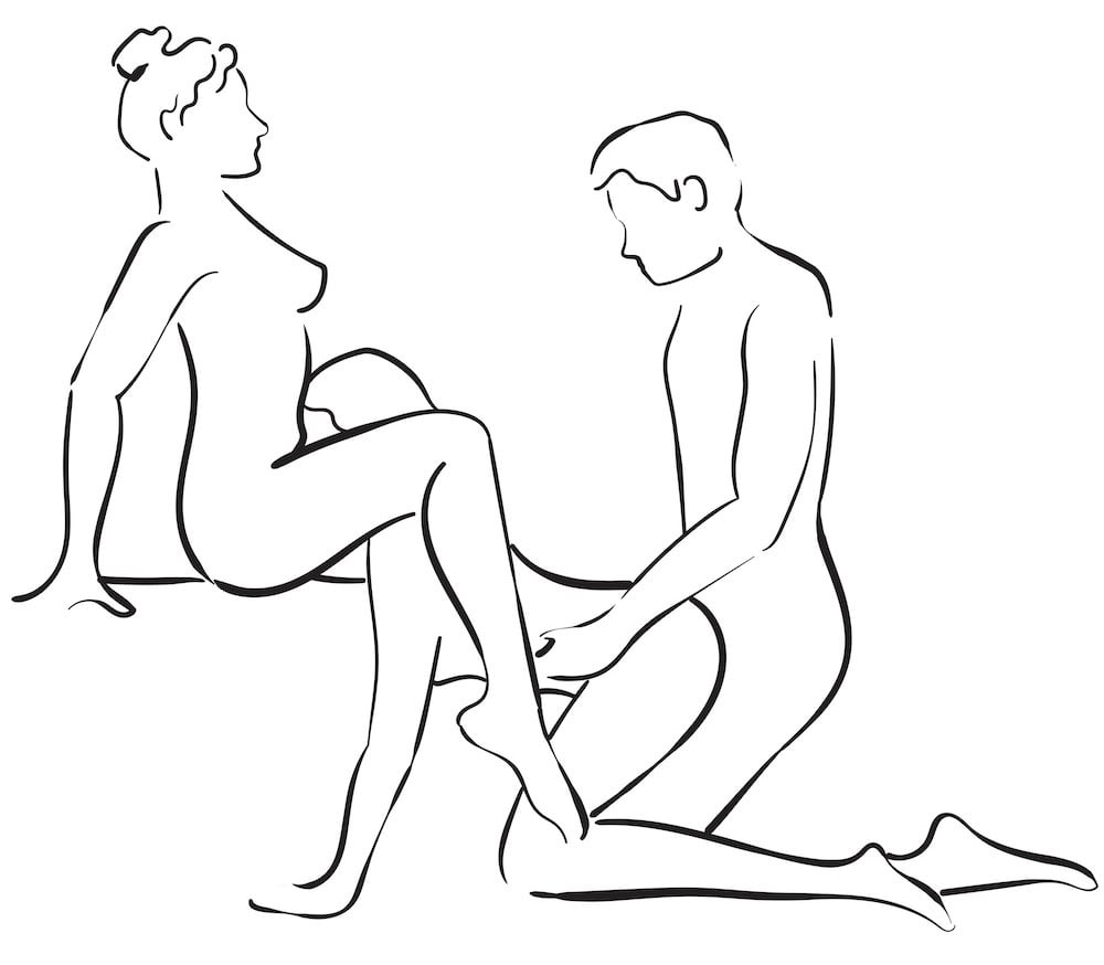 doggy and ktty threesome sex position for couples